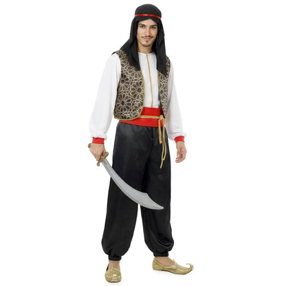 Mens Printed Bedouin Arab Costume