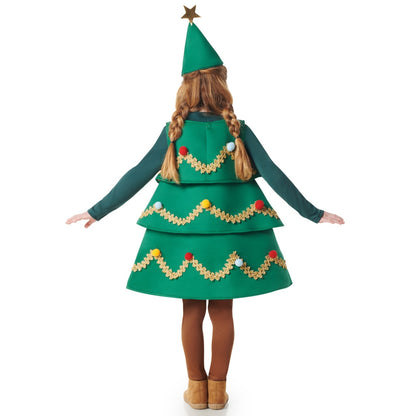 Kids Decorated Christmas Tree Costume