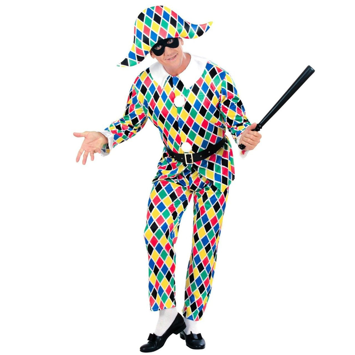 Adult Happy Harlequin Costume
