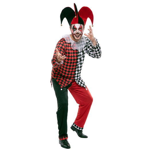 Mens Fun Harlequin Costume