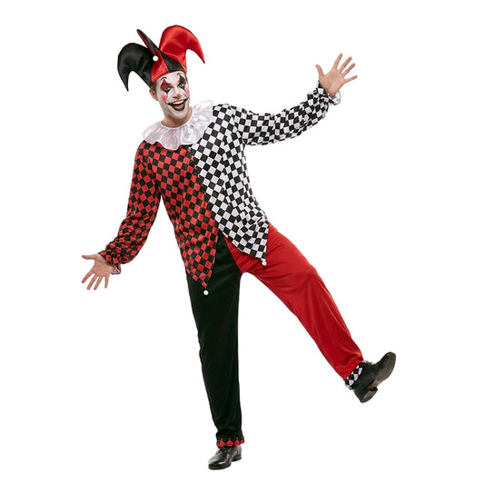Mens Fun Harlequin Costume