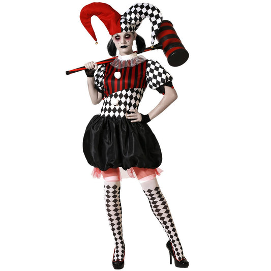 Womens Wicked Harlequin Costume