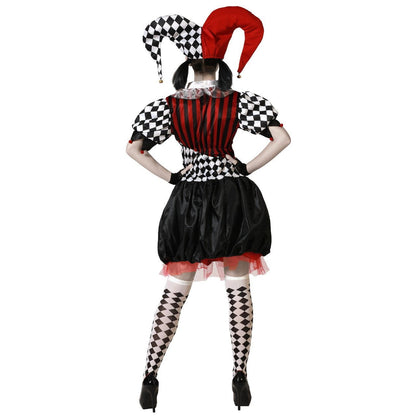 Womens Wicked Harlequin Costume