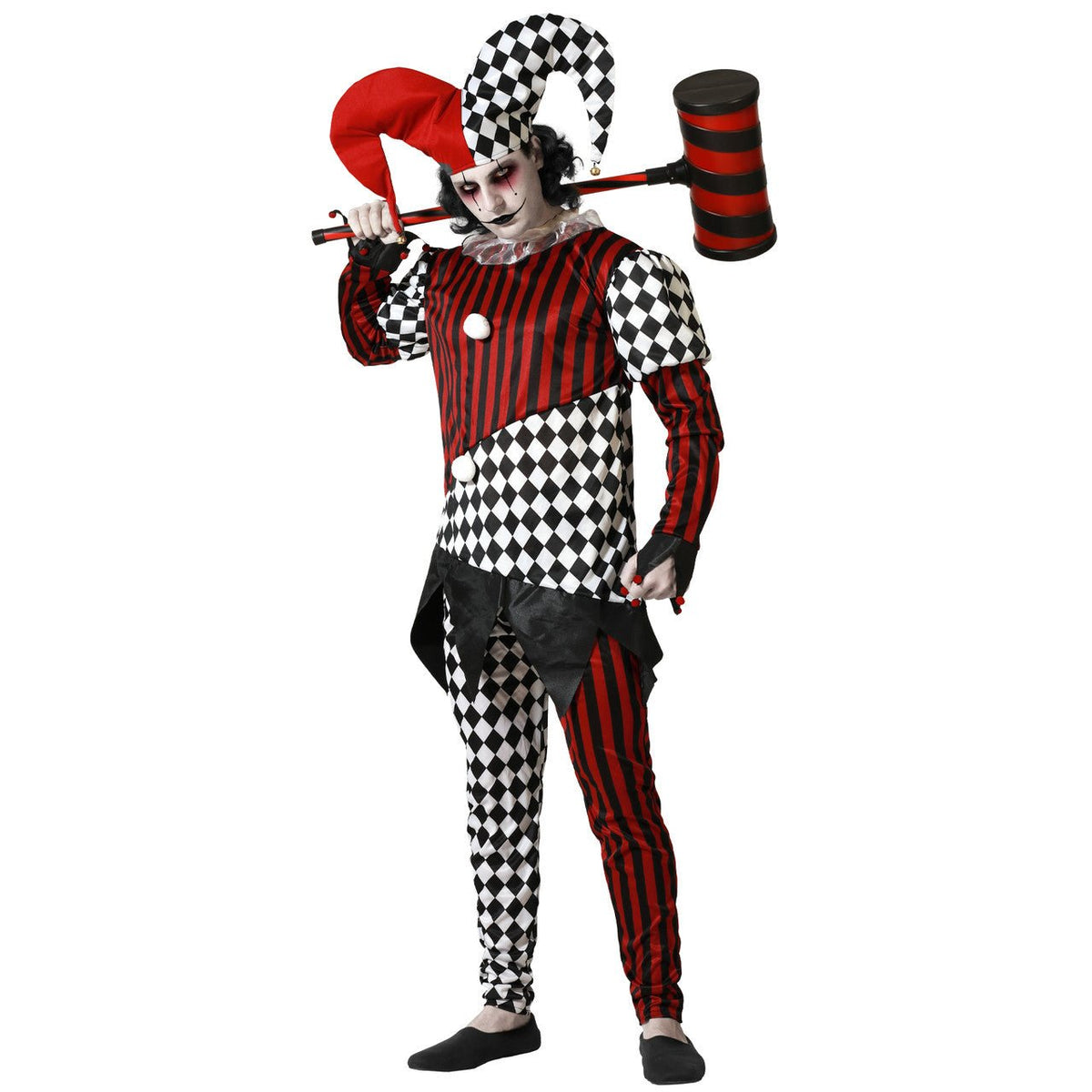 Mens Evil Harlequin Costume