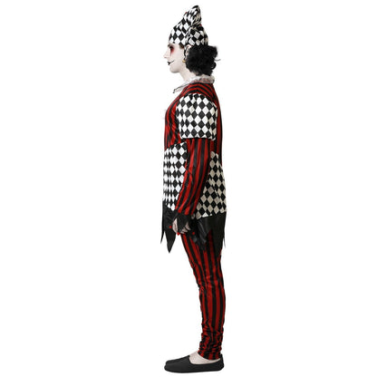 Mens Evil Harlequin Costume