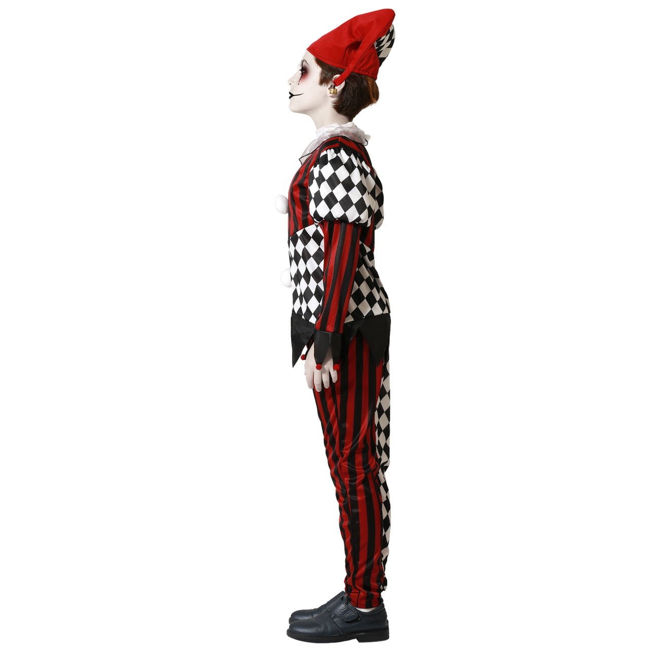Boys Evil Harlequin Costume