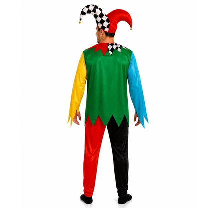 Adult Poker Harlequin Costume