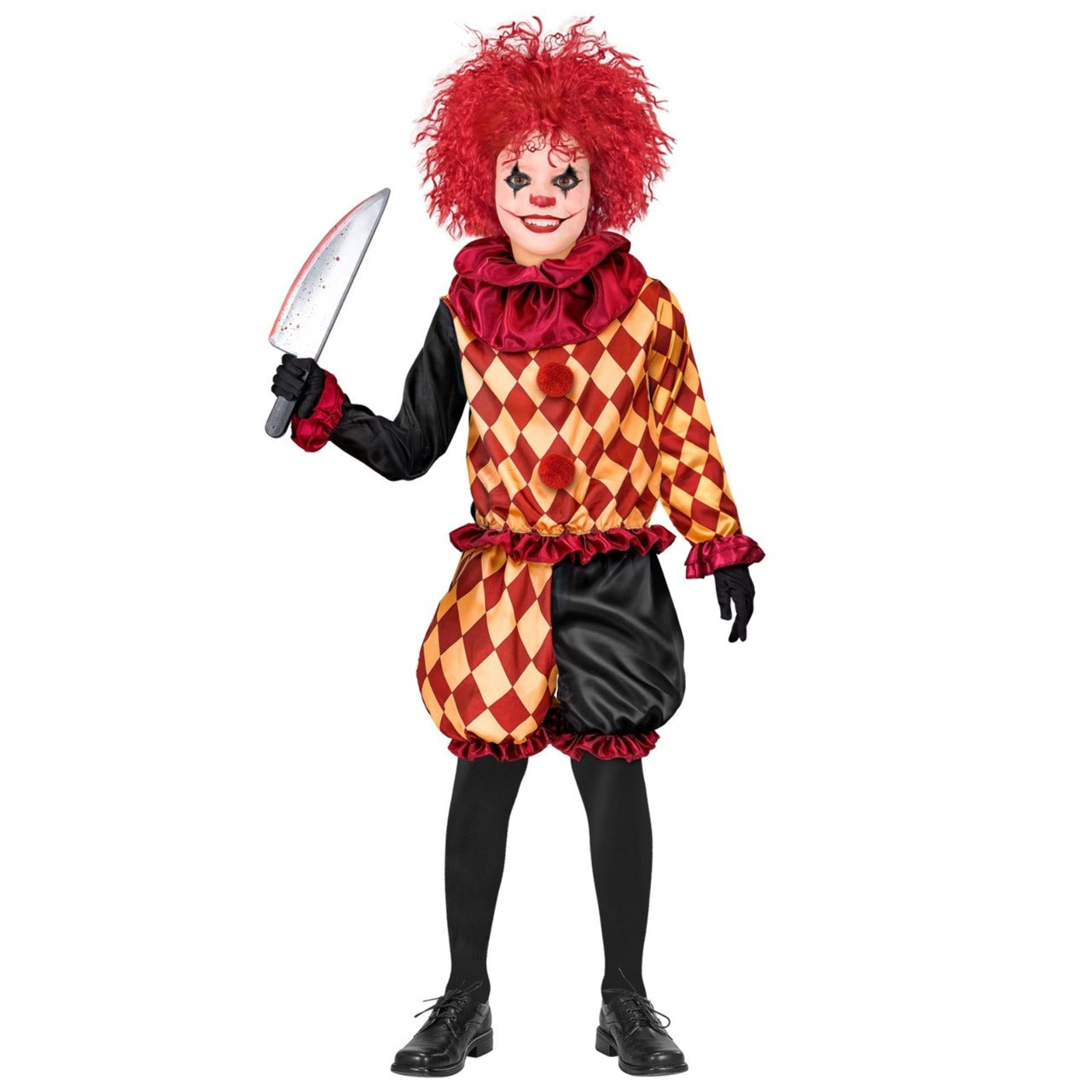 Boys Harlequin Diamonds Costume