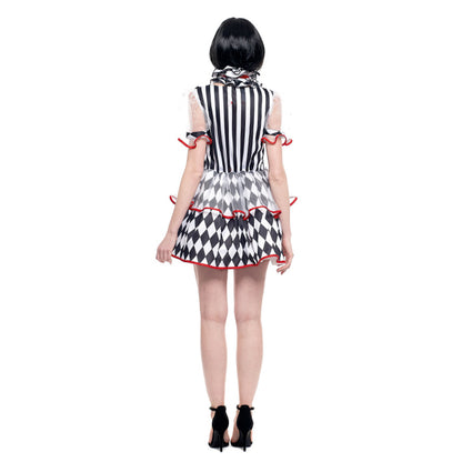 Womens Bloody Harlequin Diamonds Costume