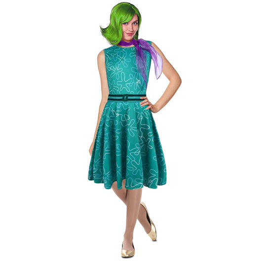 Womens Disgust Inside Out Costume