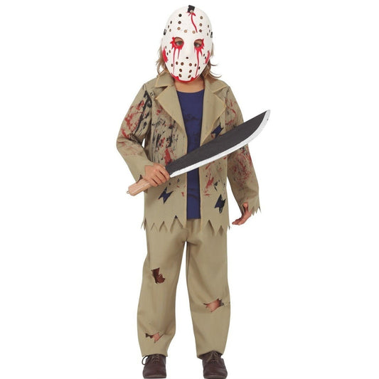 Kids Jason Friday the 13th Killer Costume