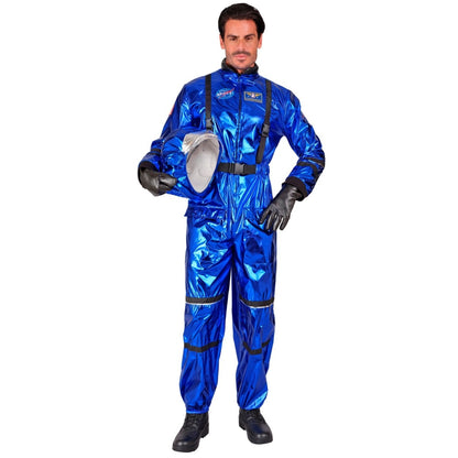 Mens Blue Space Astronaut Costume