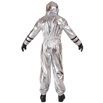 Mens Silver Space Astronaut Costume