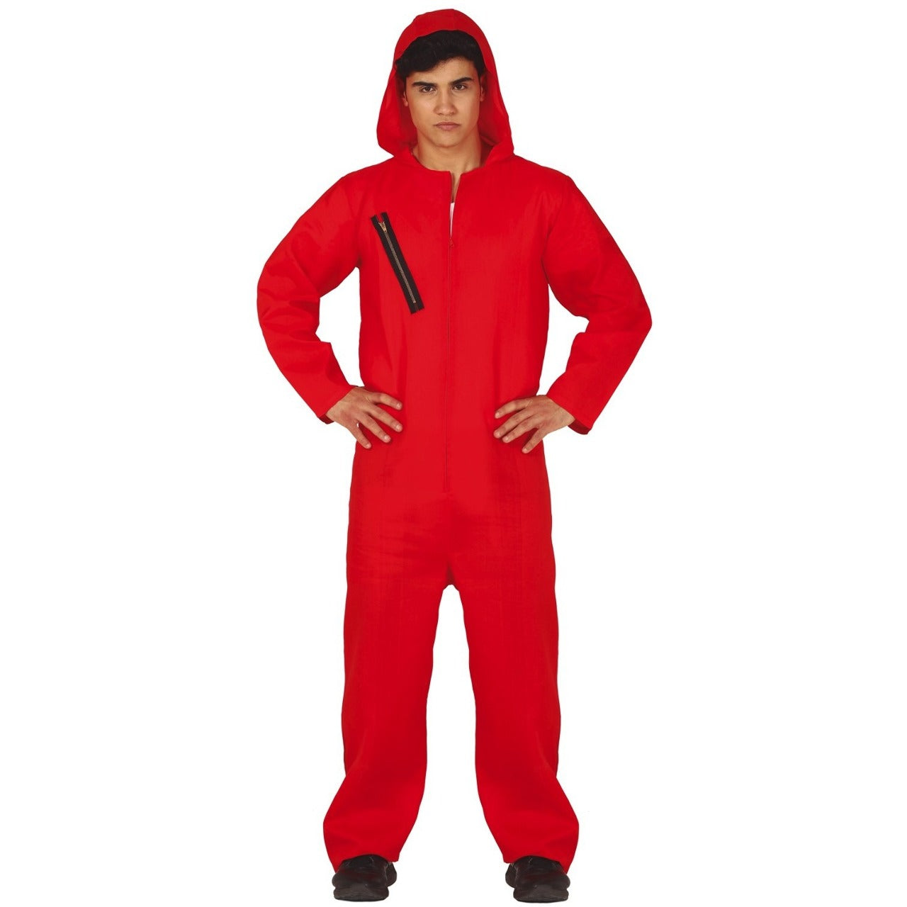 Mens Red Robber Costume