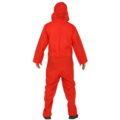 Mens Red Robber Costume