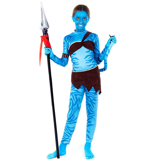 Girls Tribal Avatar Costume