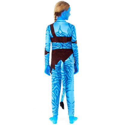 Girls Tribal Avatar Costume