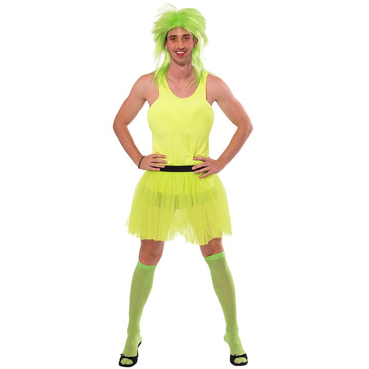 Mens Green Ballerina Costume