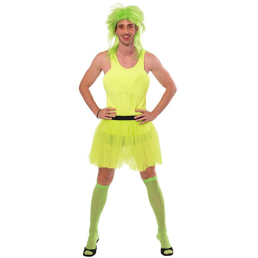 Mens Green Ballerina Costume