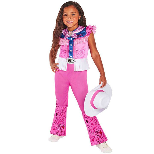 Girls Barbie™ Cowgirl Costume