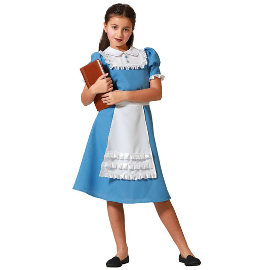 Girls Blue Belle Costume