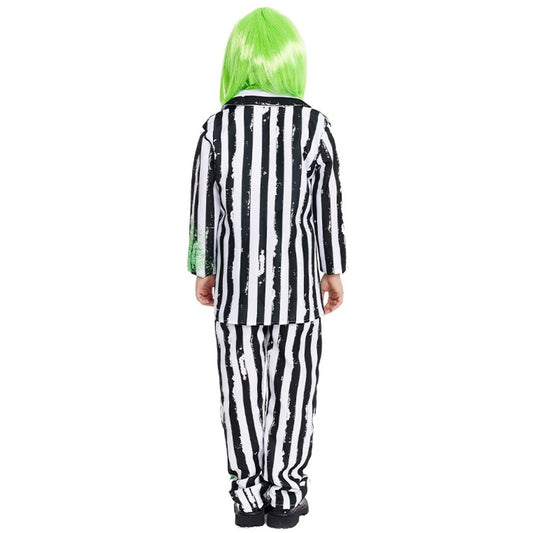 Boys Striped Ghost from Beyond the Grave Costume
