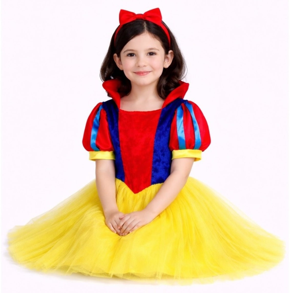 Girls Luxury Snow White Costume