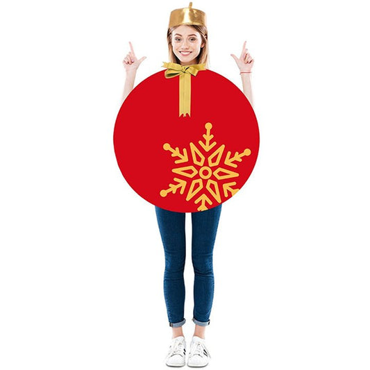 Kids Christmas Bauble Costume Cap