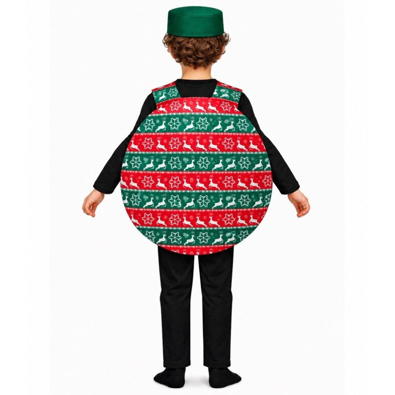 Kids Reindeer Christmas Bauble Costume