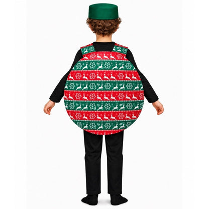 Kids Reindeer Christmas Bauble Costume