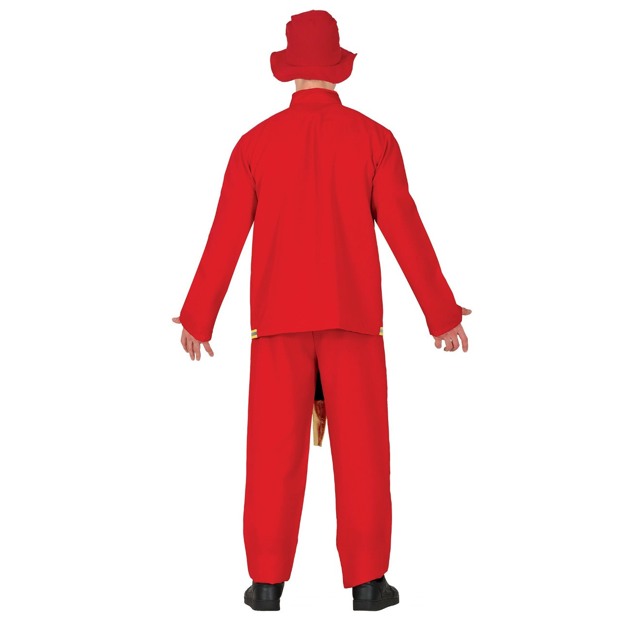 Adult Firefighter Costume with Hose