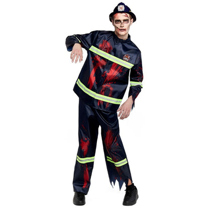 Mens Zombie Firefighter Costume