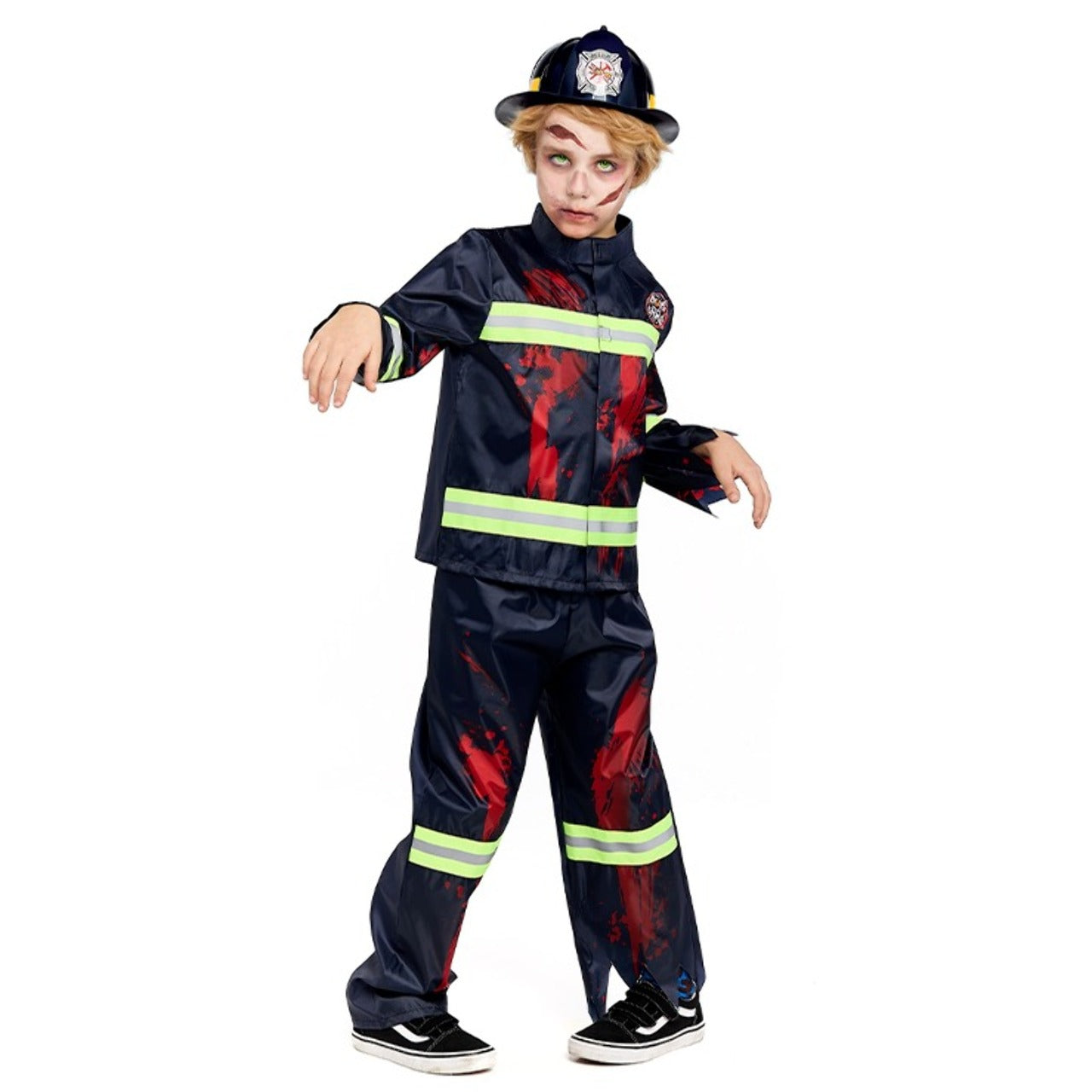 Boys Zombie Firefighter Costume