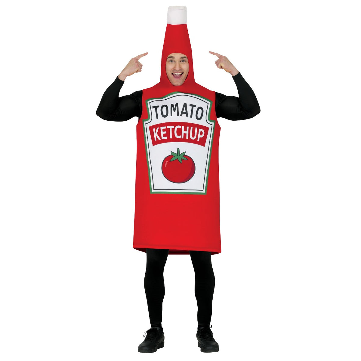 Adult Ketchup Bottle Costume