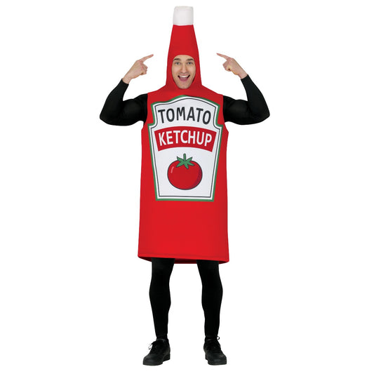 Adult Ketchup Bottle Costume