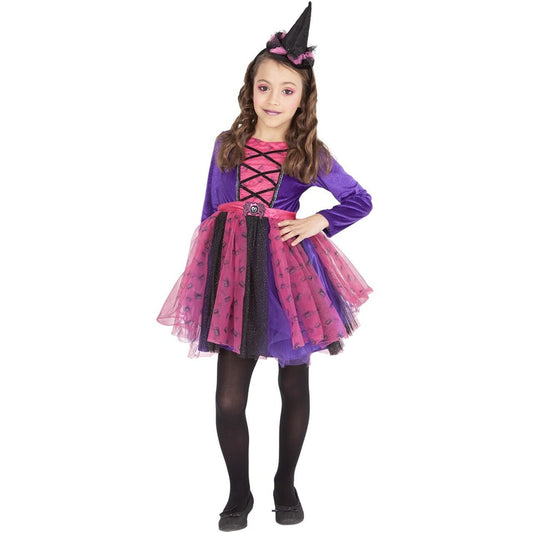 Girls Little Spiders Witch Costume