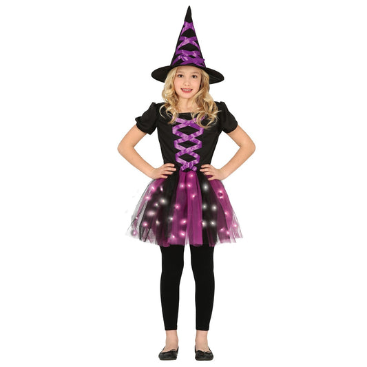 Girls LED Witch Costume