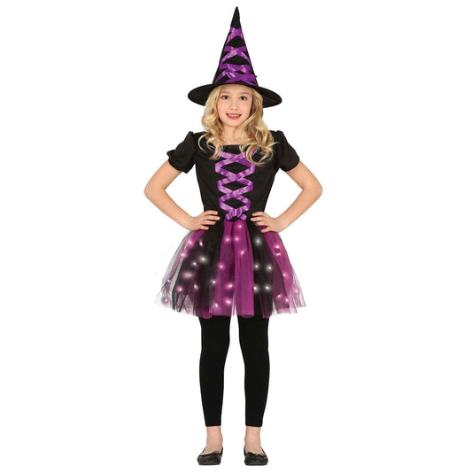 Girls LED Witch Costume