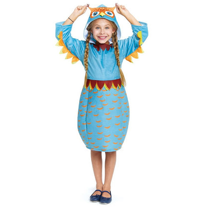 Girls Owl Dress Costume