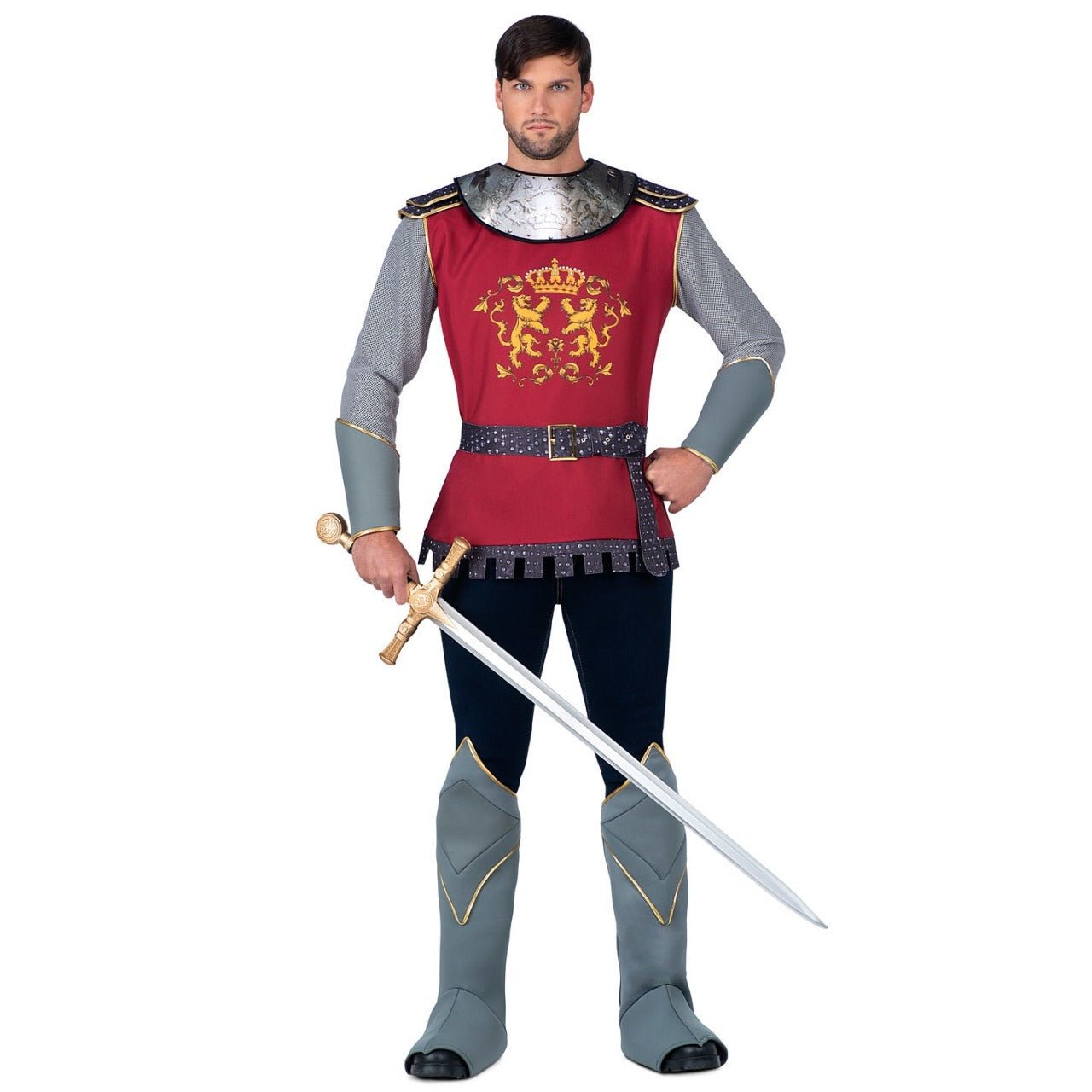 Mens Deluxe Medieval Knight Costume