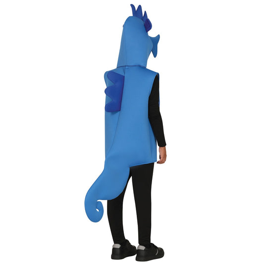 Kids Blue Seahorse Costume