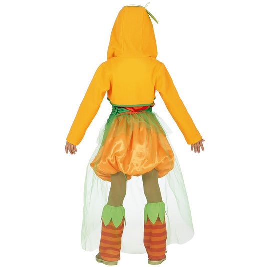 Girls Eco Pumpkin Costume