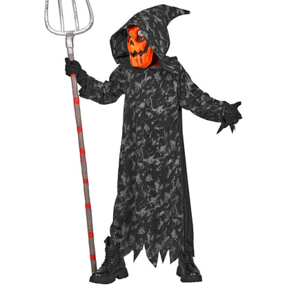 Kids Evil Pumpkin Costume