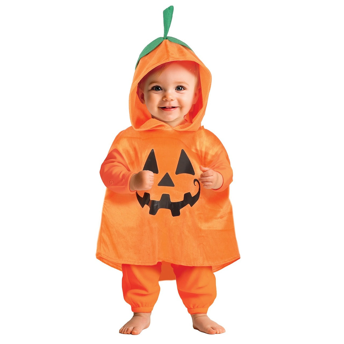 Baby Pumpkin Poncho Costume