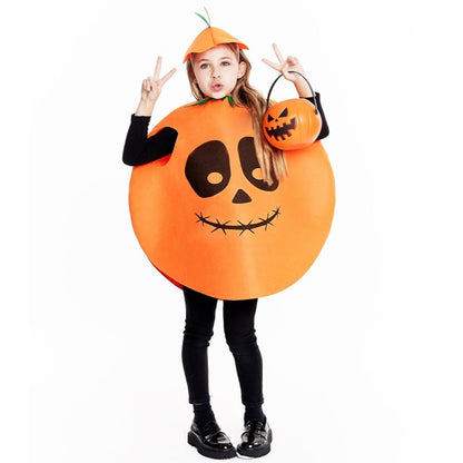 Kids Round Pumpkin Costume