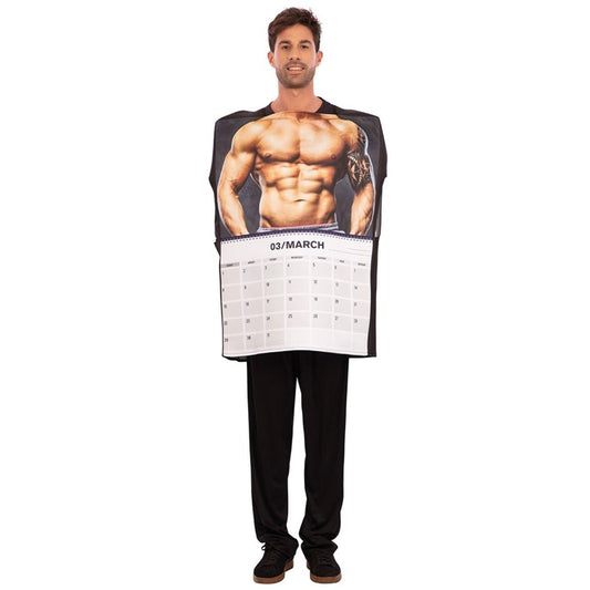 Mens Sexy Calendar Costume for Adult