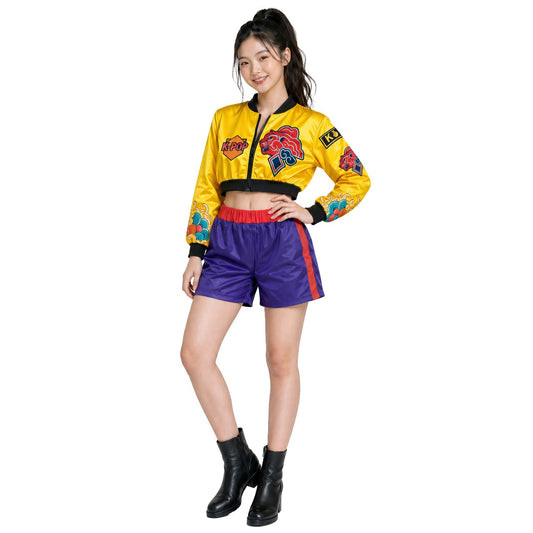 Womens Lilac Eco K-Pop Singer Costume