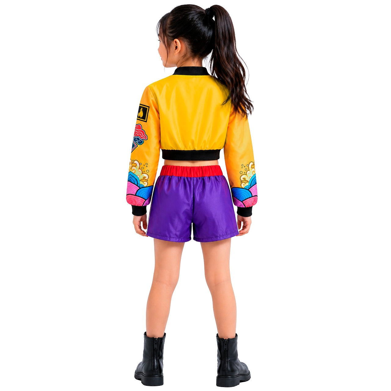 Girls Lilac Eco K-Pop Singer Costume