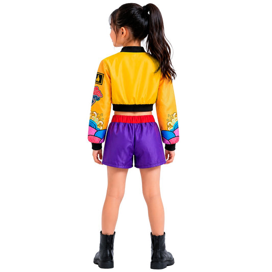 Girls Lilac Eco K-Pop Singer Costume