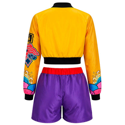 Girls Lilac Eco K-Pop Singer Costume